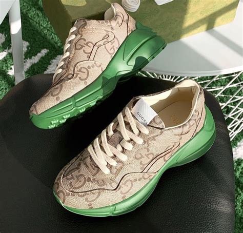 gucci shoes green rhinestones|Gucci rhyton boots.